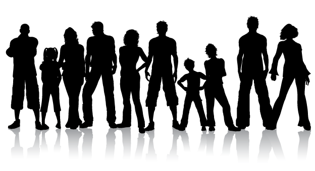 Community silhouettes