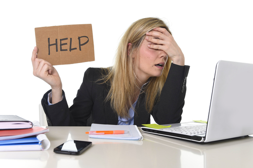 Frustrated volunteer